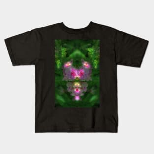 Mirrored Phlox Kids T-Shirt